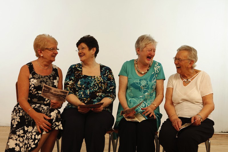 Ladies laughter is good for health