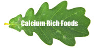 organic calcium rich foods