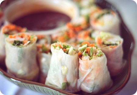 free recipe : summer rainbow rolls