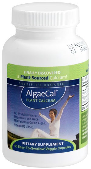 natural source of plant based calcium supplements AlgaeCal Plant Calcium Supplement