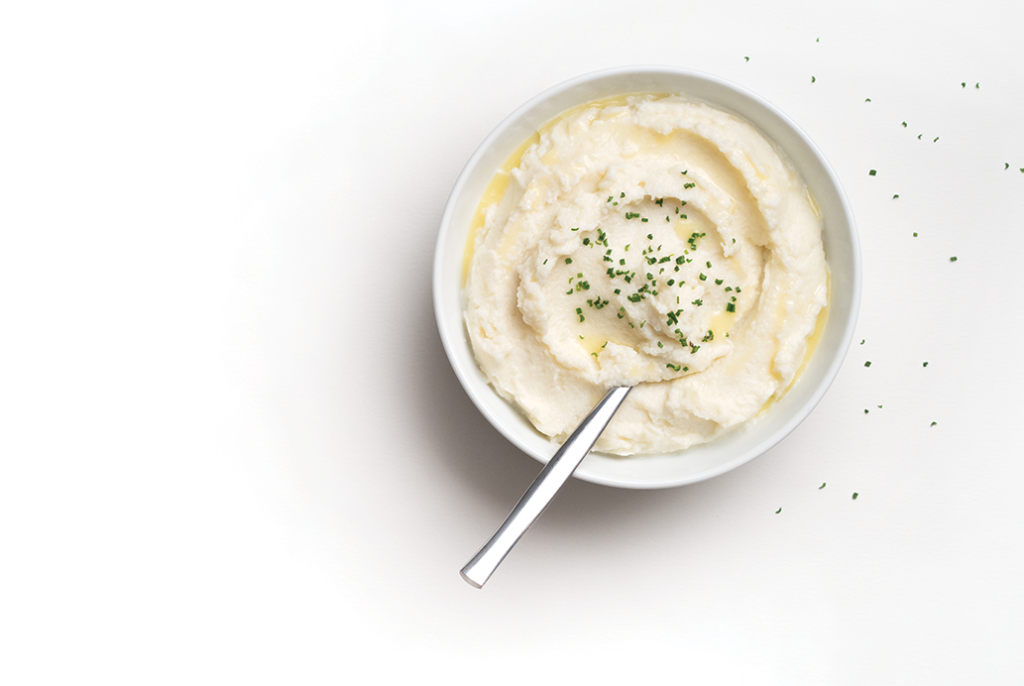 festive cauliflower mash