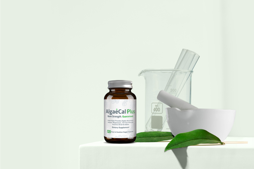 AlgaeCal + beaker