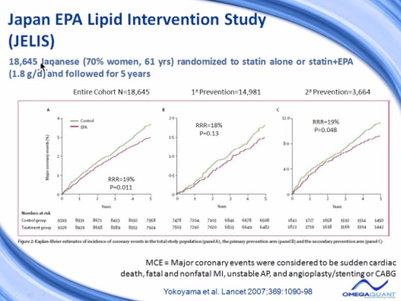 Japan EPA Lipid Intervention Study (JELIS)
