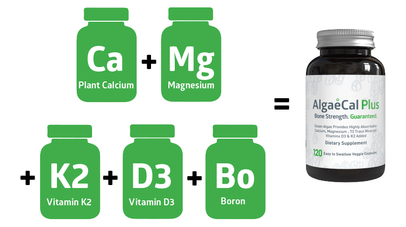 Ingredients in AlgaeCal Plus