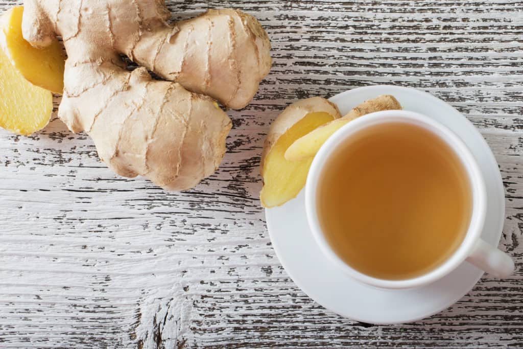 ginger tea - antiinflammatory food