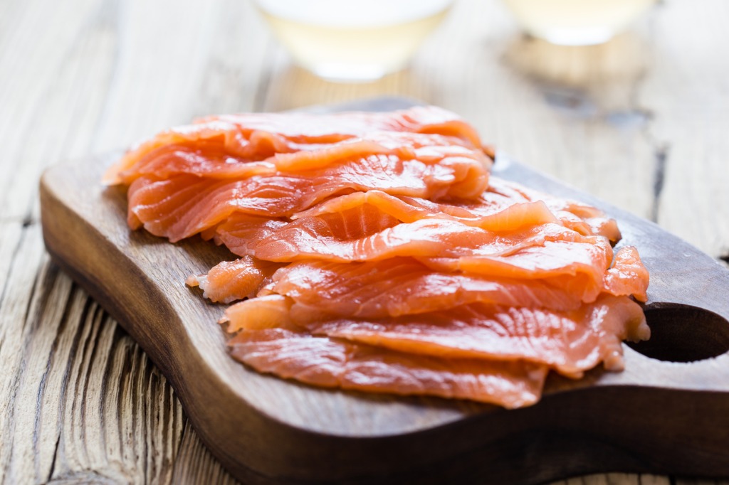 Salmon vitamin D source