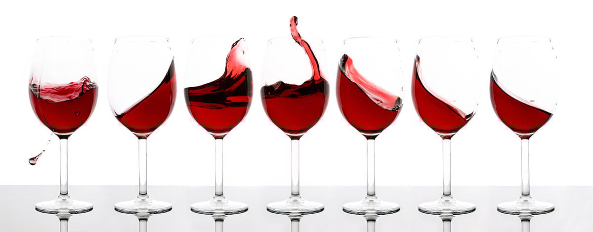 Glasses of Red Wine