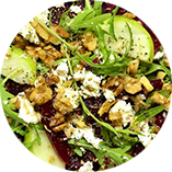 Apple and beet salad