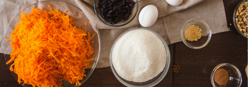 High Protein, High Fiber, Paleo Carrot Cake