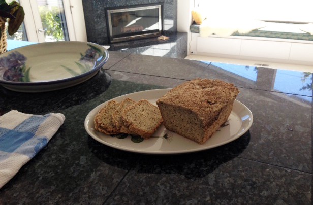 Sliced millet sesame seed bread