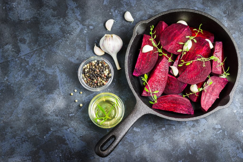 Roasted beets - betalains detox