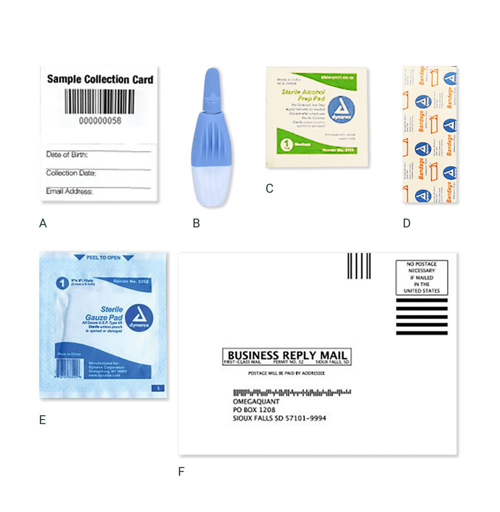 Omega 3 Blood Test Kit - AlgaeCal