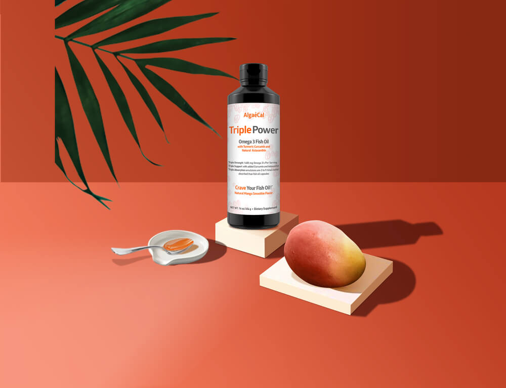 Triple Power Fish Oil with Mango