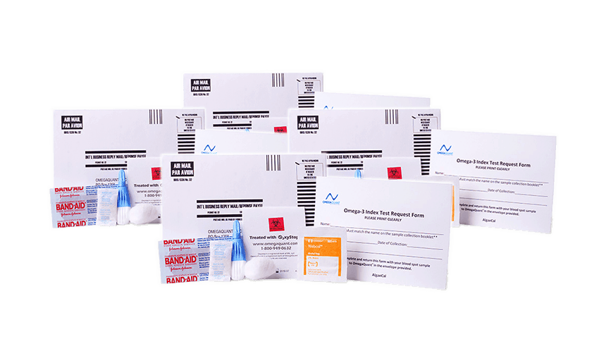 AlgaeCal Blood Test Kit Test Your Omega 3 Levels