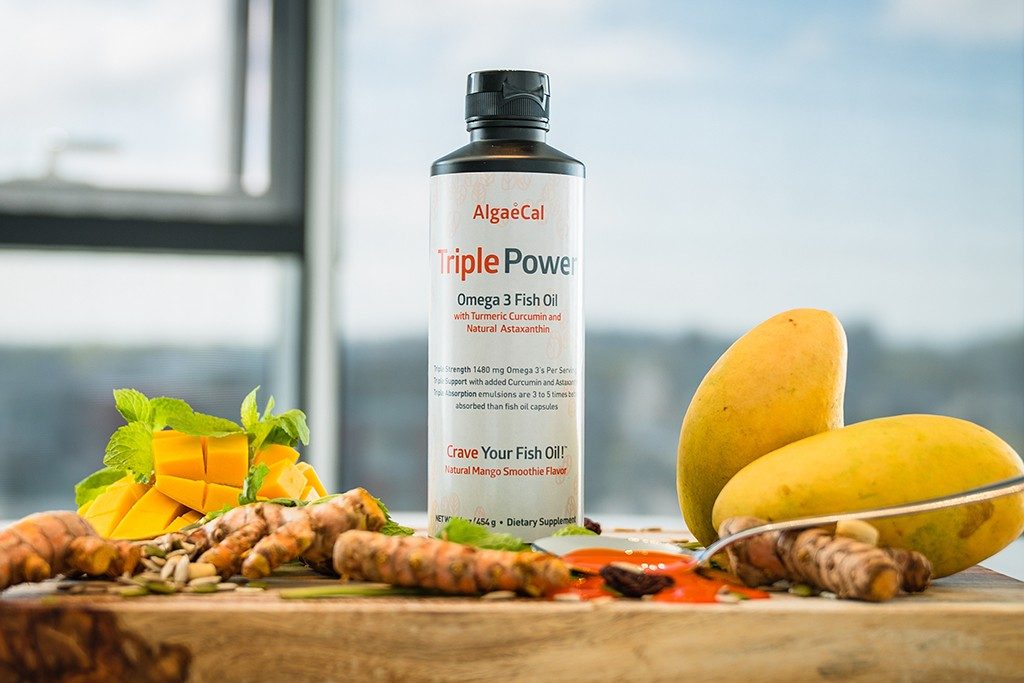 Triple Power Omega 3 Fish Oil Bottle