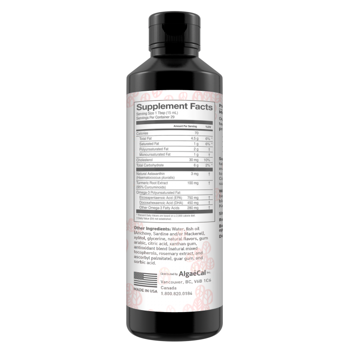 Triple Power Omega 3 Fish Oil AlgaeCal